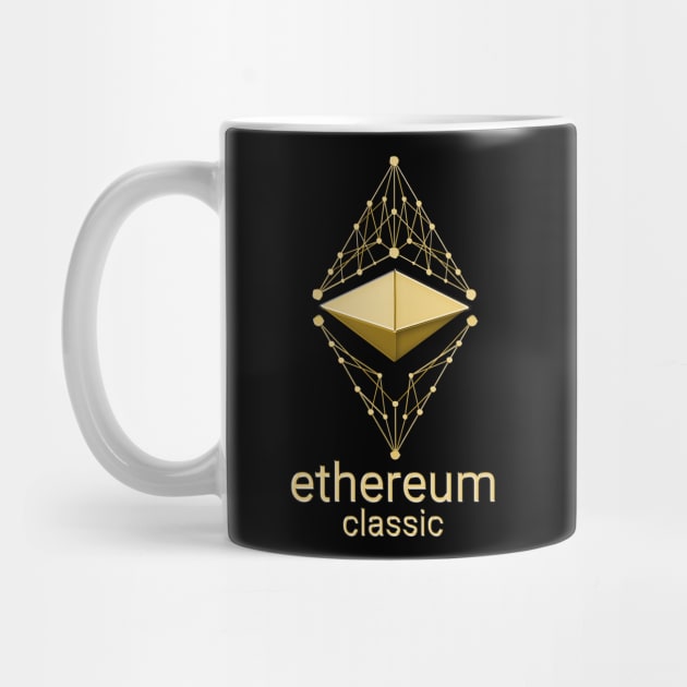 Ethereum Classic Made of Gold by andreabeloque